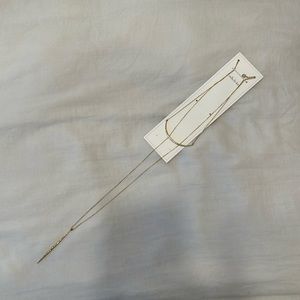 Stella & Dot Kari Layered Necklace - Gold